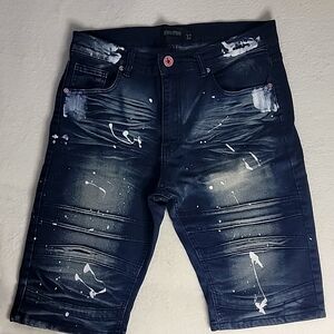 Splatter paint short 🤍